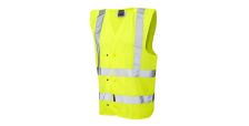 Rackenford ISO 20471 Underground Waistcoat HV Yellow